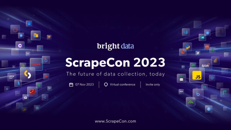 ScrapeCon 2023重要议程介绍：探索Web数据采集的未来