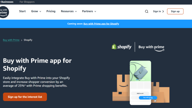 亚马逊向Shopify卖家开放物流网络